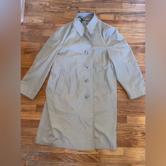 London Fog Trench Coat Vintage - Picture 1 of 3